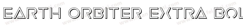 Earth Orbiter Extra Bold字体转换